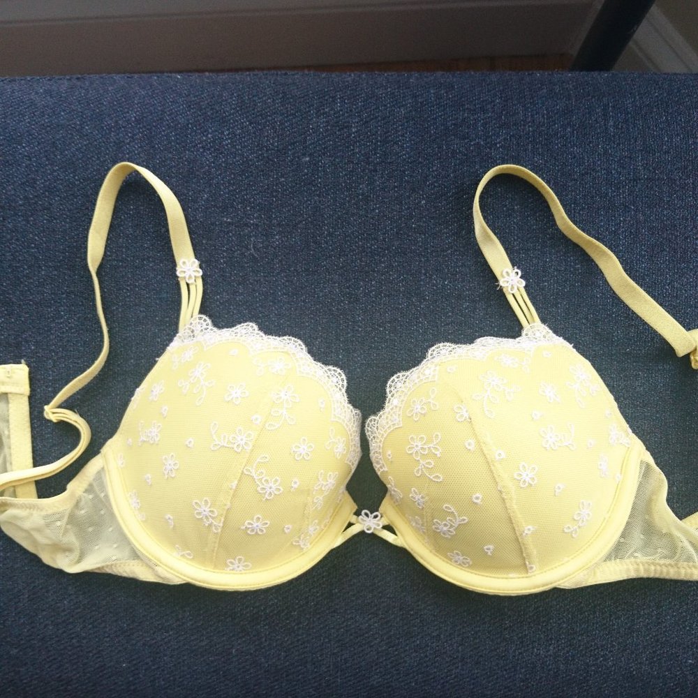 Victoria secrets padded demi bra 32C